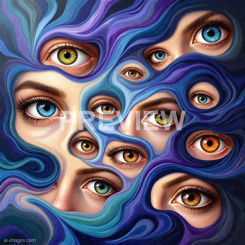 14502 - interwoven-eyes-a-collection-of-human-eyes-appearing-_250705165958_00001